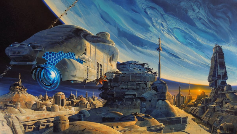 Illustration for article titled Classic sci-fi spaceships make me nostalgic for a future that never was